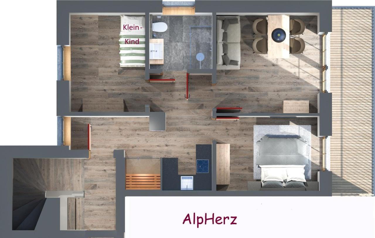 Alpfee Lechtal Apartman Bach  Kültér fotó